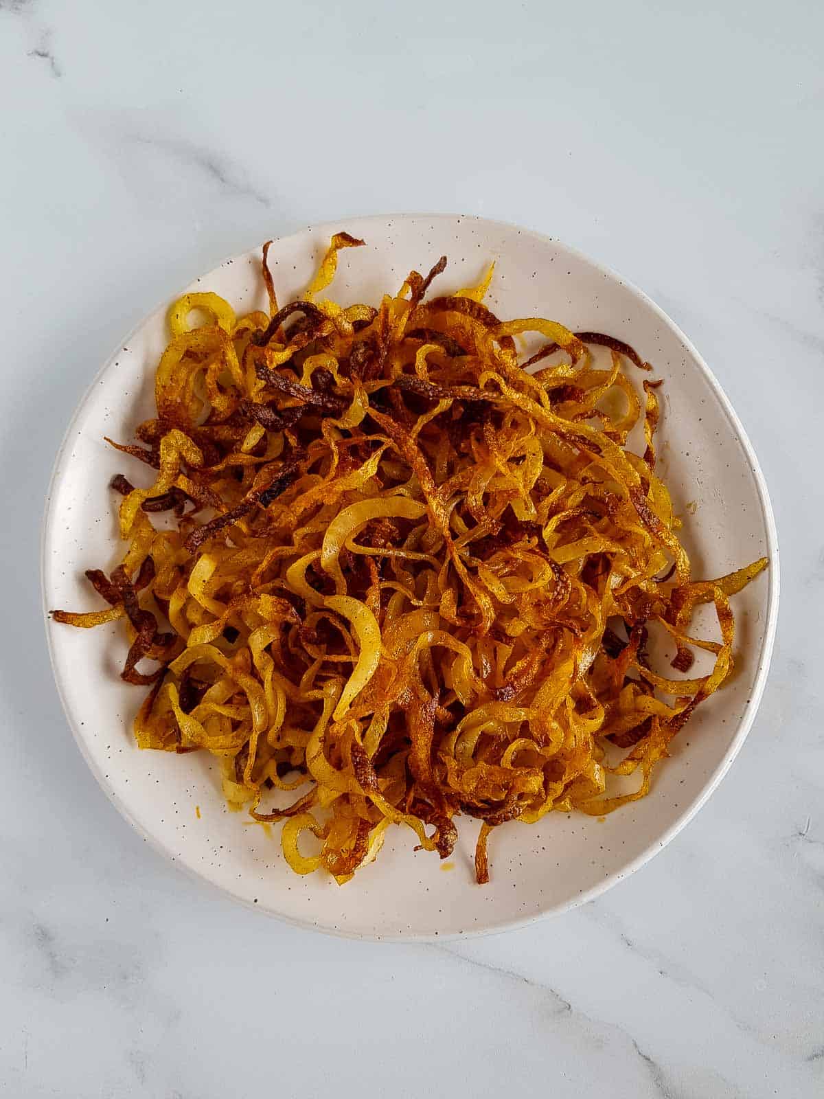 Spiralized potatoes.