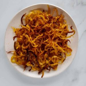 Spiralized Potatoes.