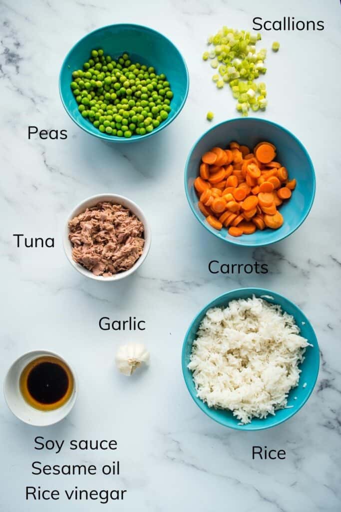 Quick & Easy Tuna Fried Rice Hint of Healthy