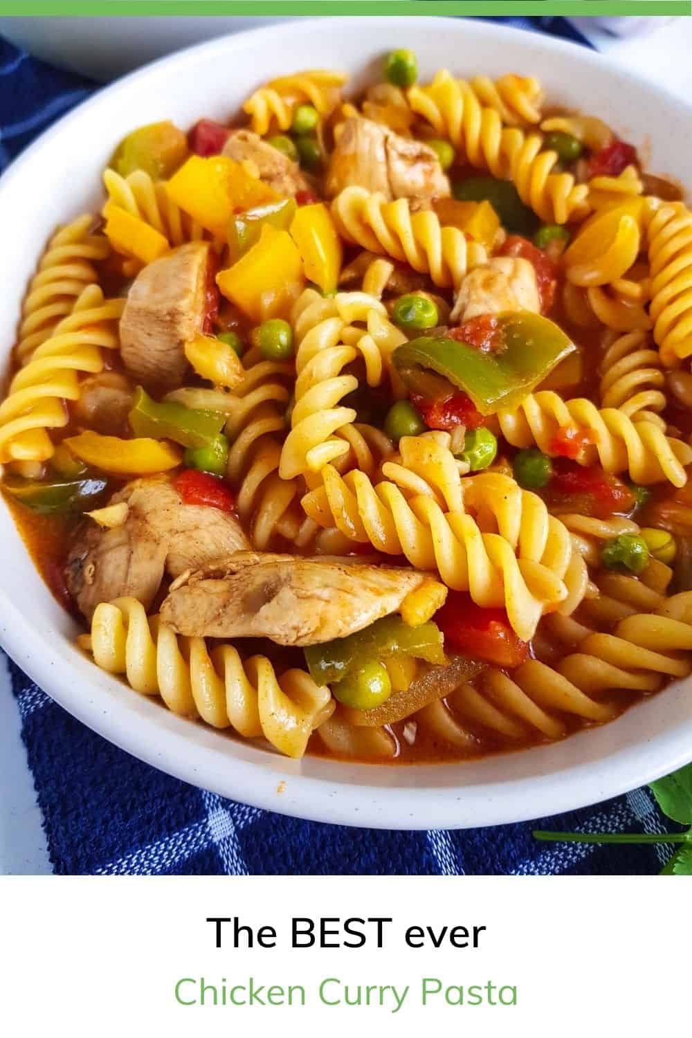 Easy Chicken Curry Pasta Hint of Healthy