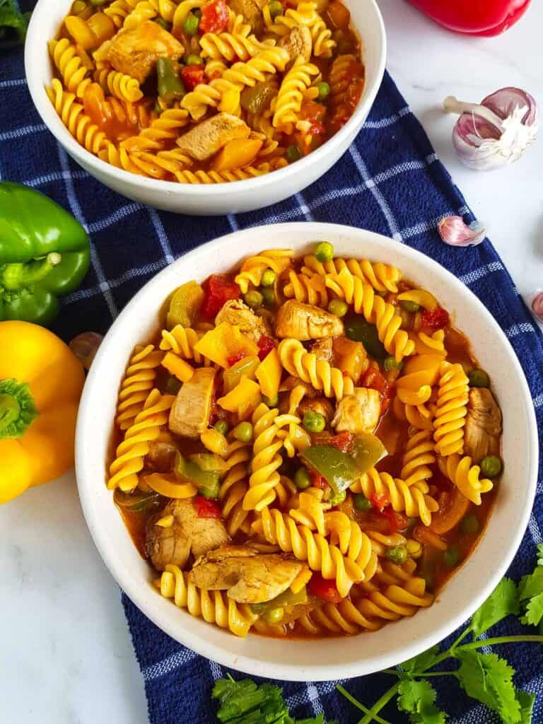 Easy Chicken Curry Pasta Hint of Healthy
