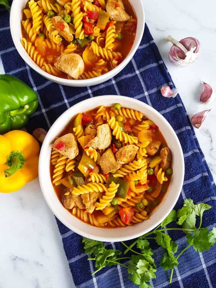 Easy Chicken Curry Pasta Hint of Healthy