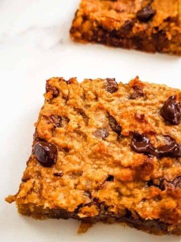 Chickpea Blondies.