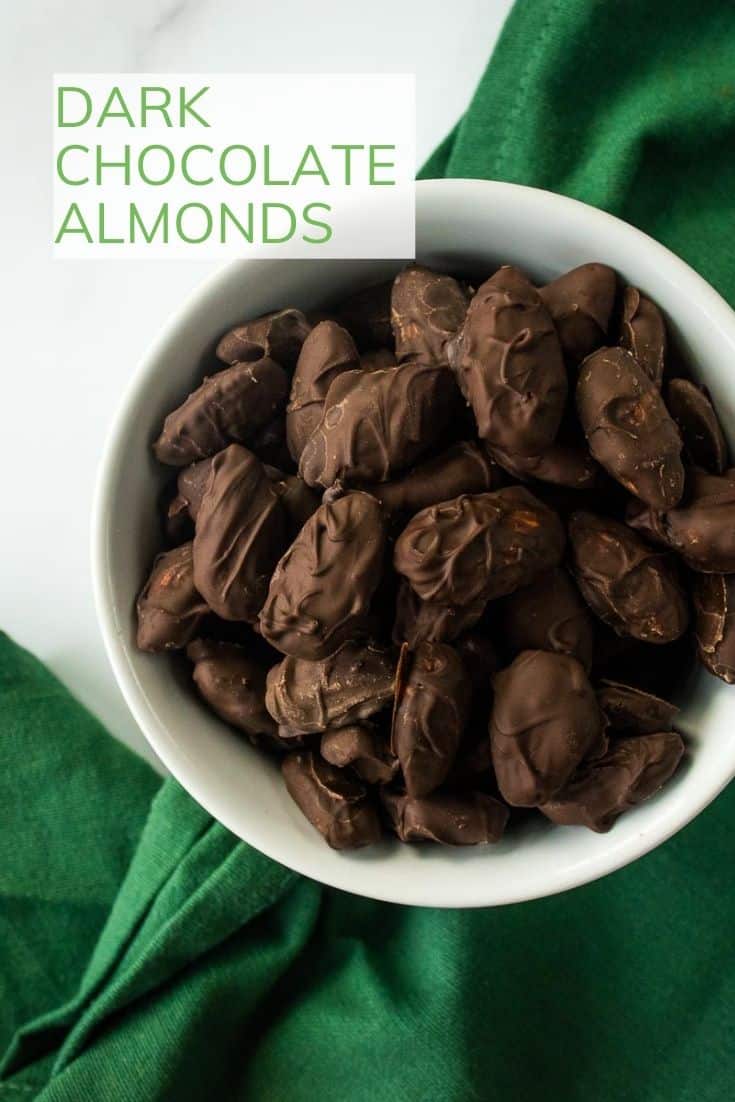 Dark Chocolate Almonds Hint of Healthy