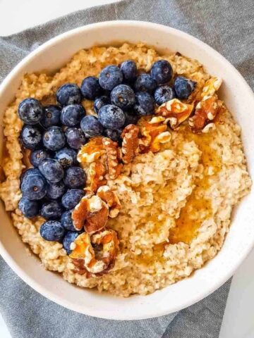 Flaxseed oatmeal