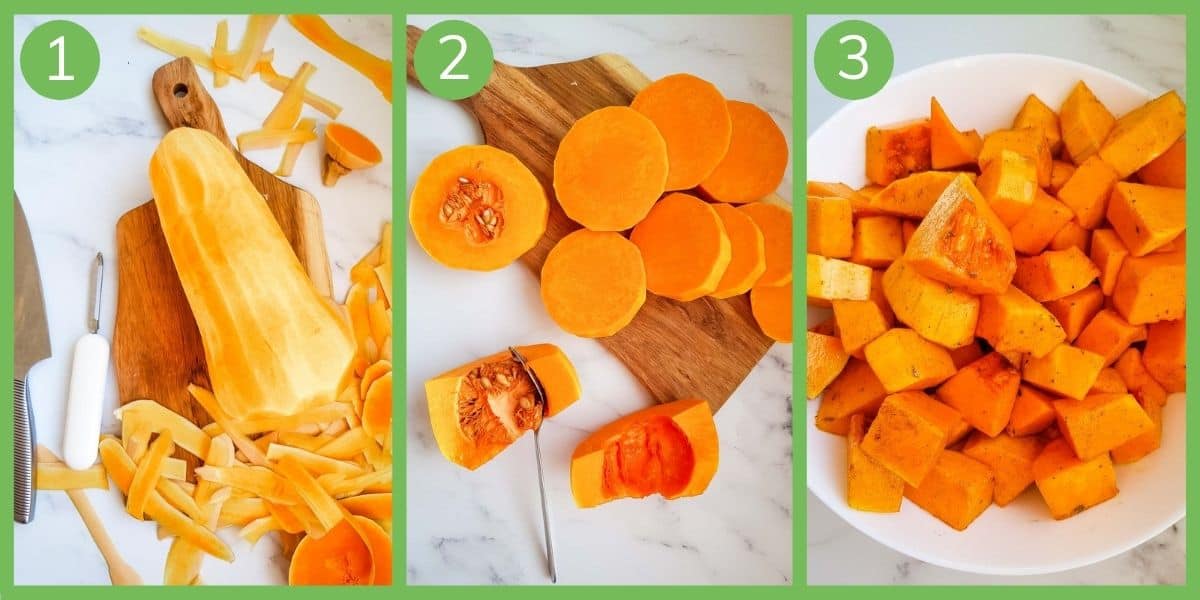 How to make air fryer butternut squash.