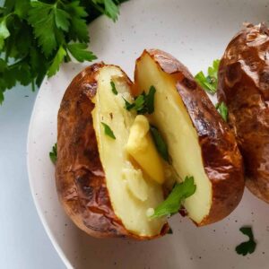 Air Fryer Baked Potato.