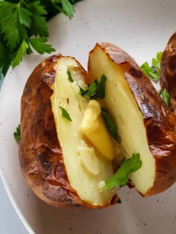 Air Fryer Baked Potato.