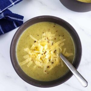 Broccoli and Cauliflower Soup.