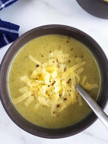 Broccoli and Cauliflower Soup.