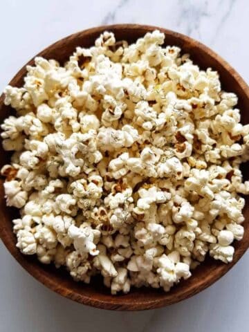 Dill Pickle Popcorn.