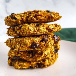 Pumpkin Oatmeal Cookies.