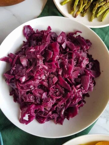 Slow Cooker Red Cabbage.