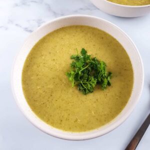 Crockpot Broccoli Cheese Soup.