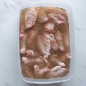 Brine for Chicken Wings.