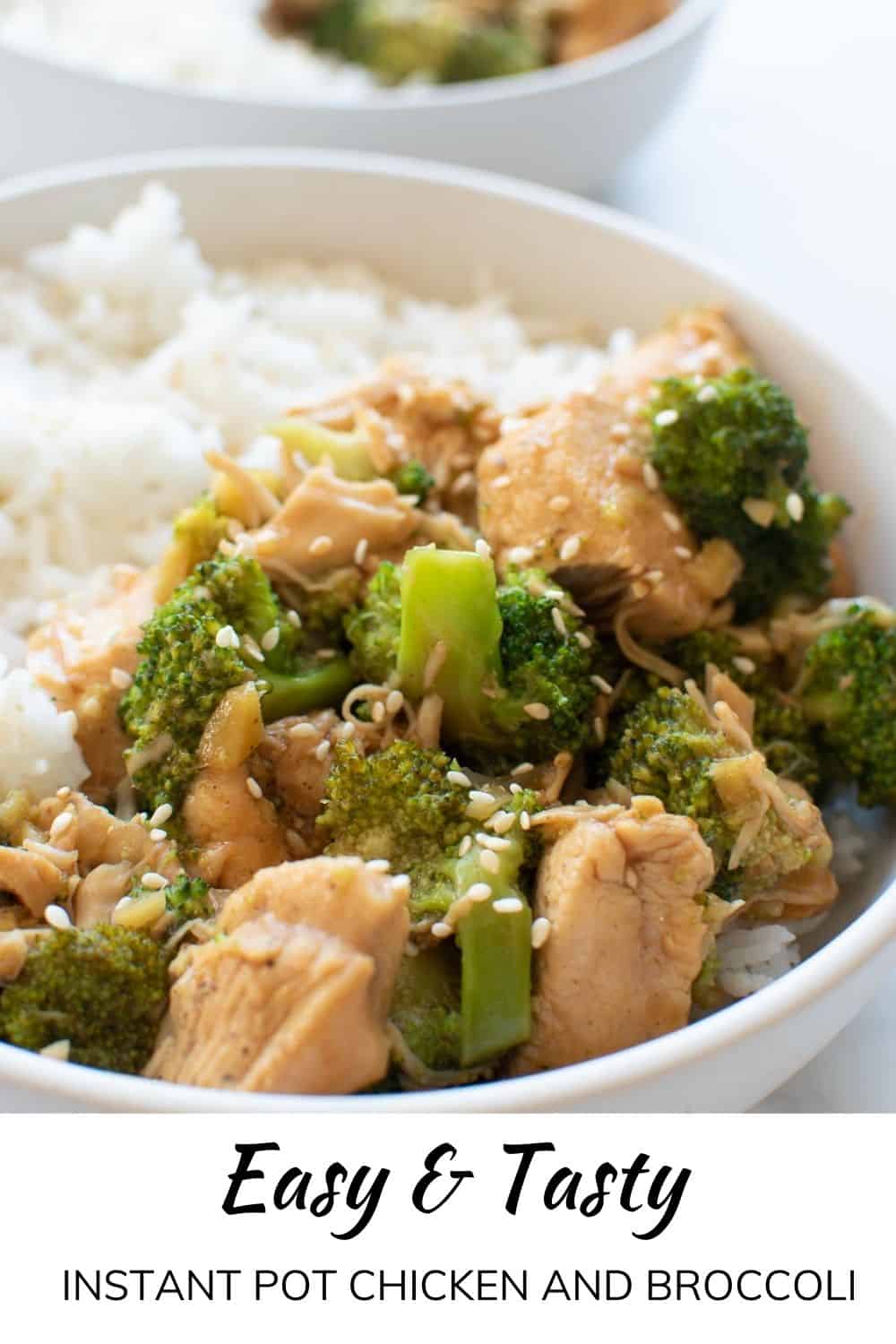 Instant Pot Chicken and Broccoli Hint of Healthy