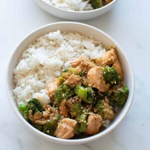 Instant Pot Chicken and Broccoli.