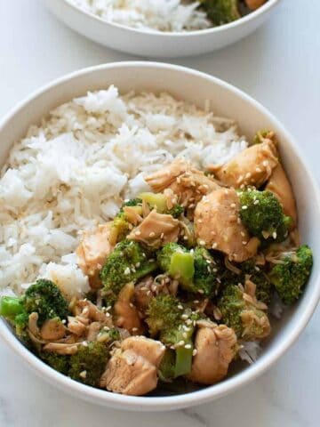 Instant Pot Chicken and Broccoli.
