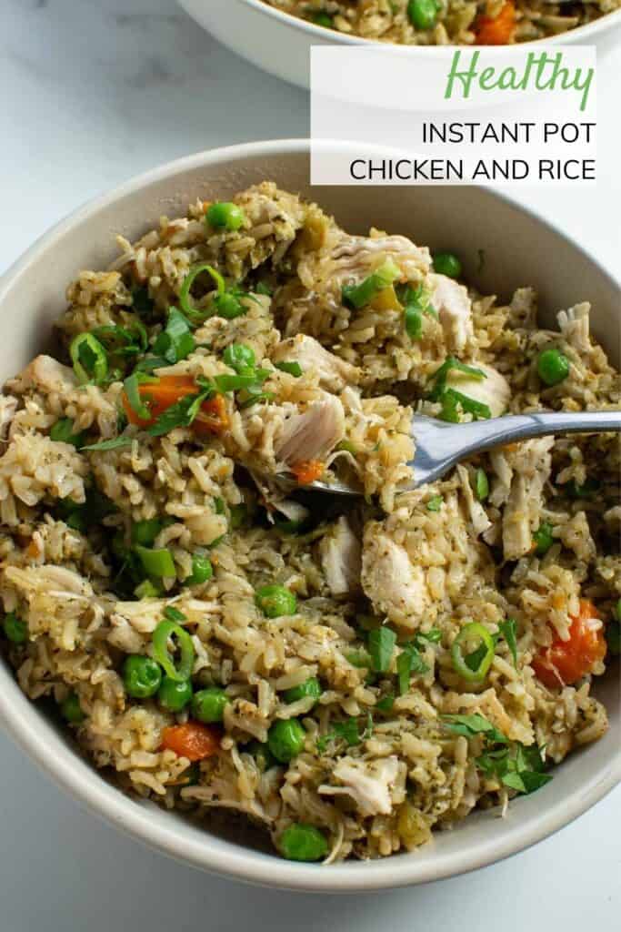 Instant Pot Chicken and Rice