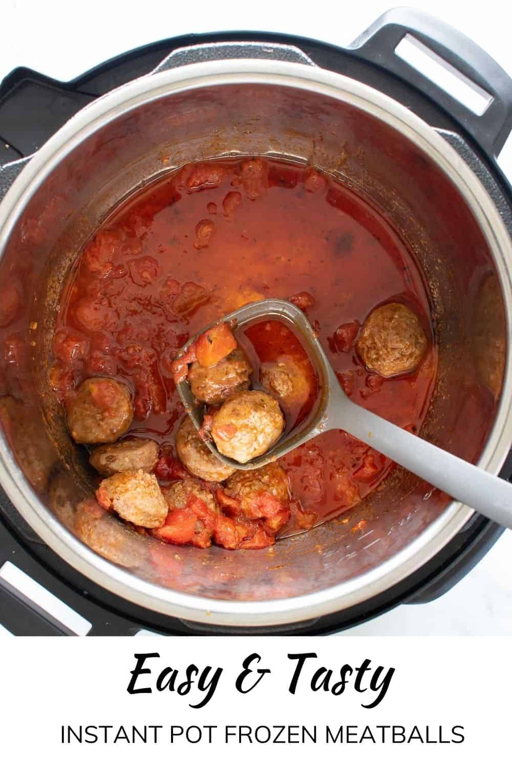 Easy Instant Pot Frozen Meatballs Hint of Healthy