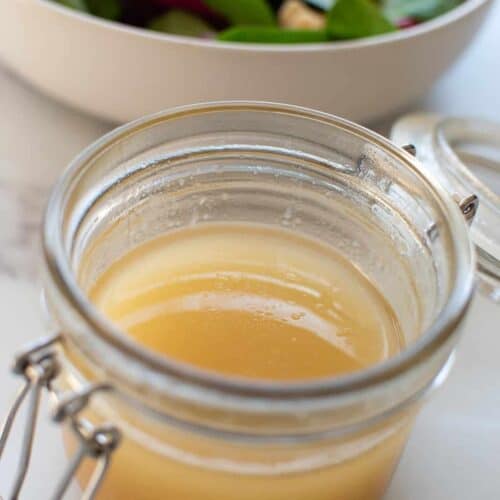 maple red wine vinegar dressing Maple Dijon Dressing Recipe (Ready in 5 Minutes!)