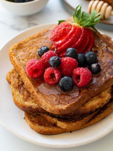 Healthy French Toast.