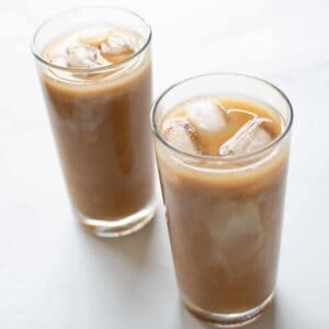 Iced Caramel Latte.