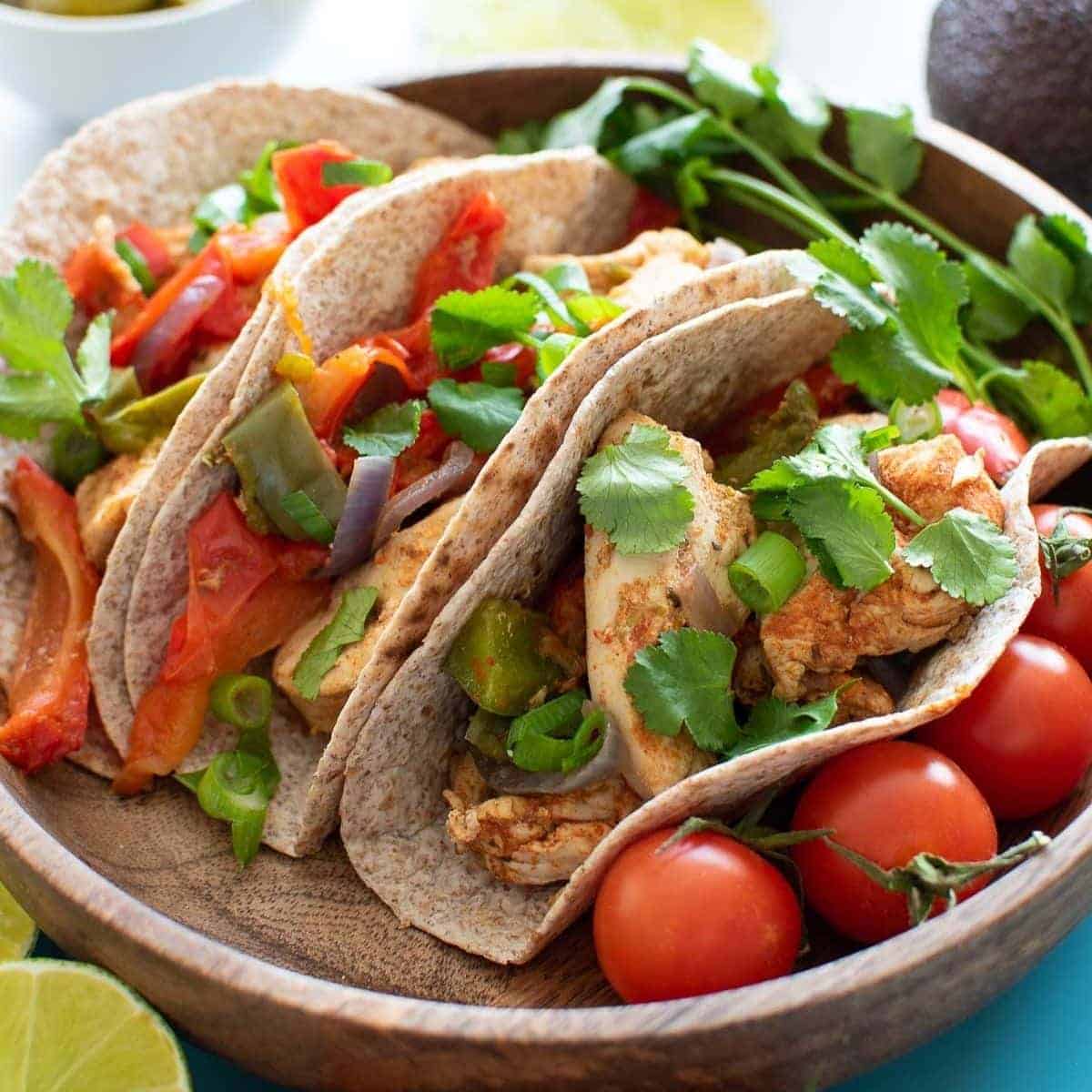 Easy Instant Pot Chicken Fajitas Hint of Healthy