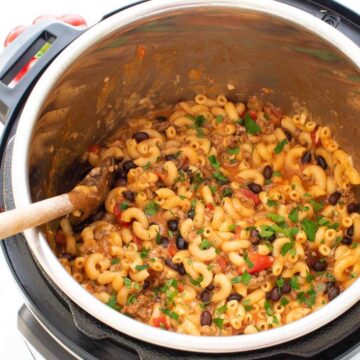 Instant Pot Chili Mac.