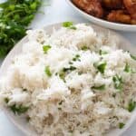 Instant Pot Cilantro Lime Rice.