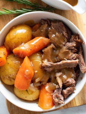 Instant Pot Pot Roast.