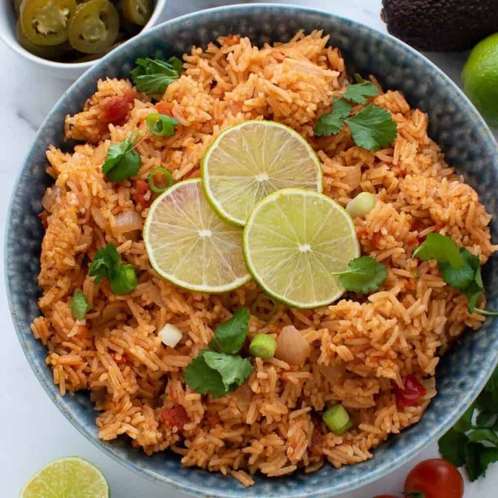 Instant Mexican Rice Easy Instant Pot Mexican Rice - Hint of Healthy