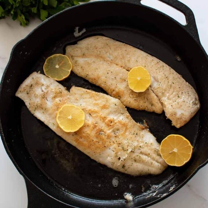 Pan Fried Hake (Easy 10 Minute Recipe!) Hint of Healthy