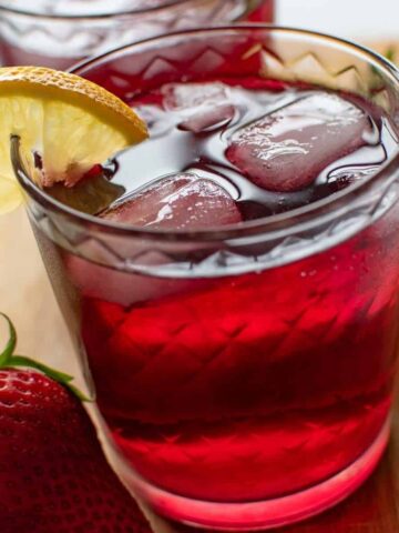 Red Wine Spritzer.