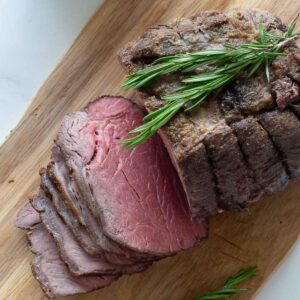 Roast beef topside.