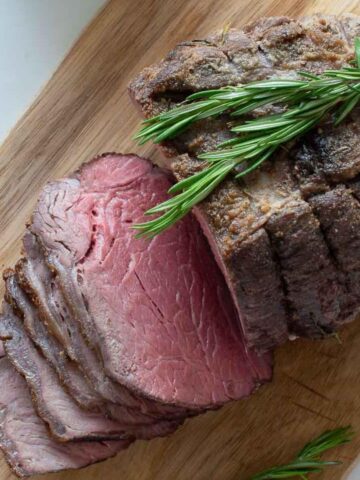 Roast beef topside.