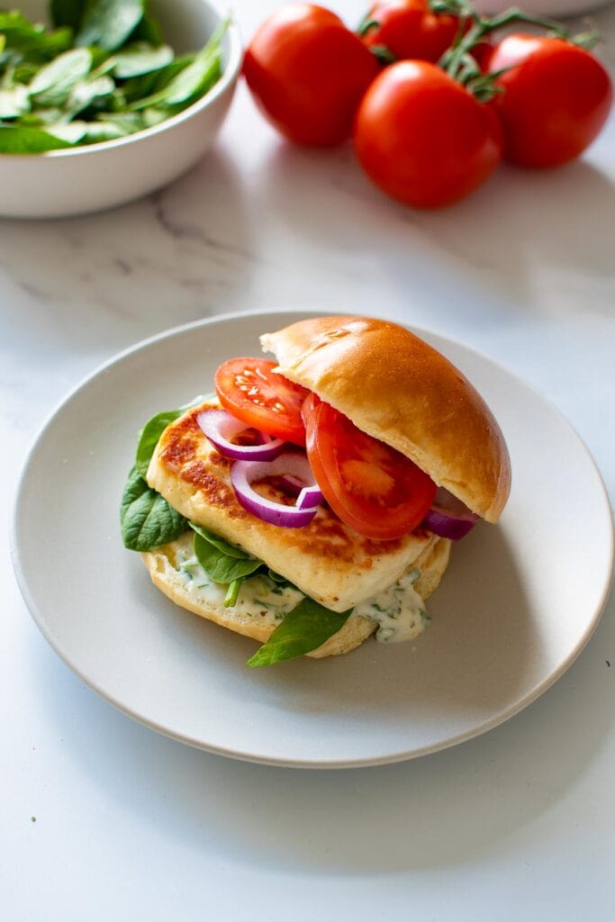 Easy Halloumi Burgers 10 Minute Recipe Hint Of Healthy halloumi-greek-cheese-g-t-orsman-butchers