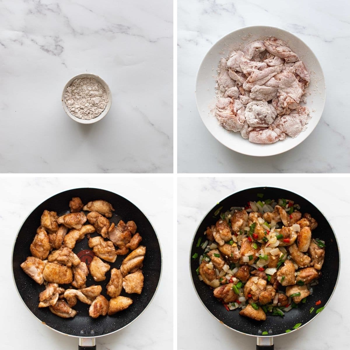 How to make salt and pepper chicken thighs.