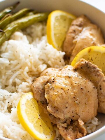 Instant Pot Lemon Garlic Chicken