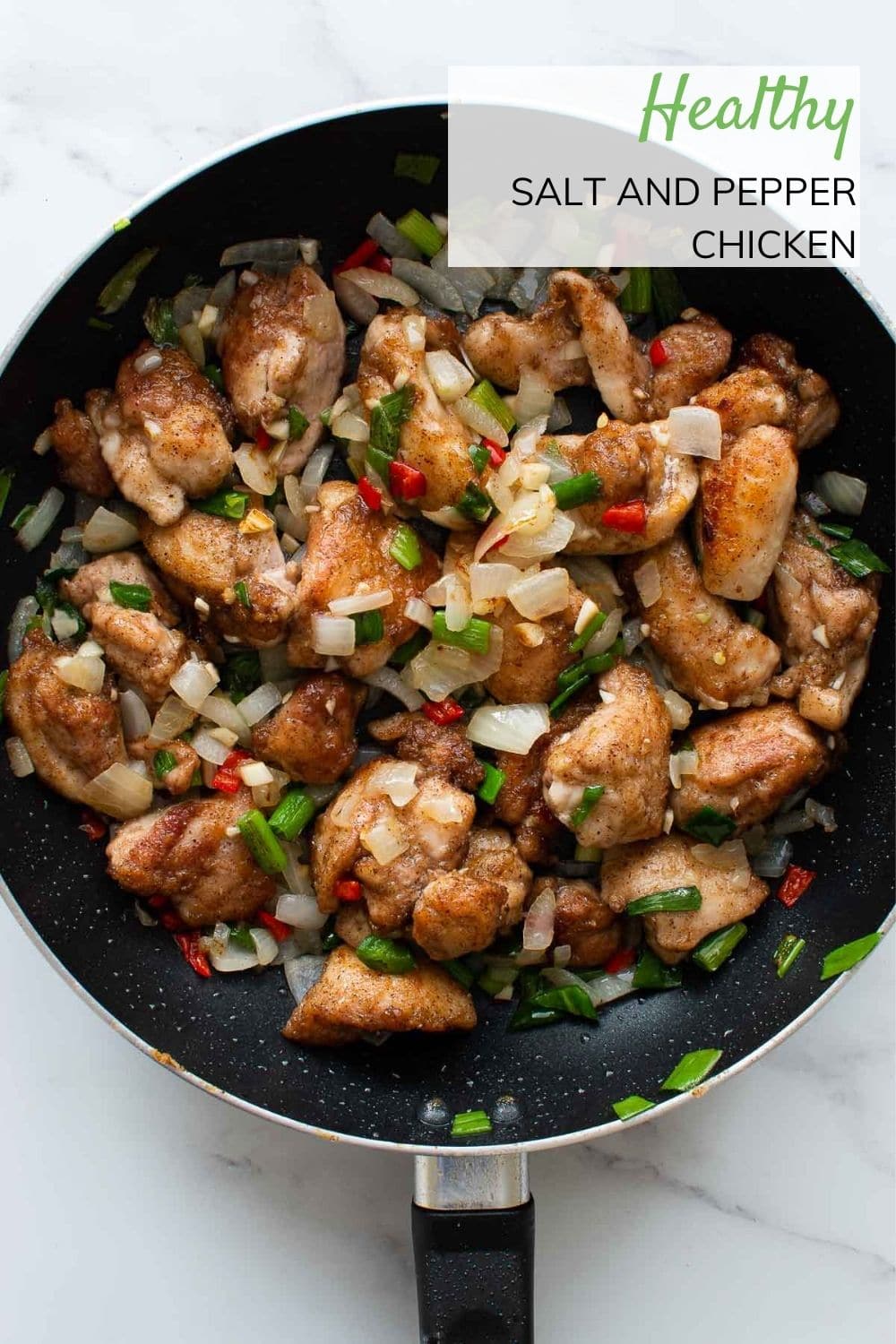 Salt and Pepper Chicken (Healthy Homemade Takeaway!) Hint of Healthy