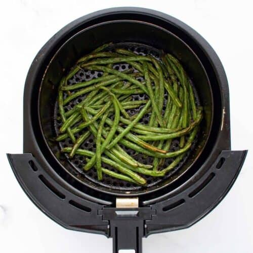Air Fryer Green Beans Healthy Side Dish! Hint of Healthy