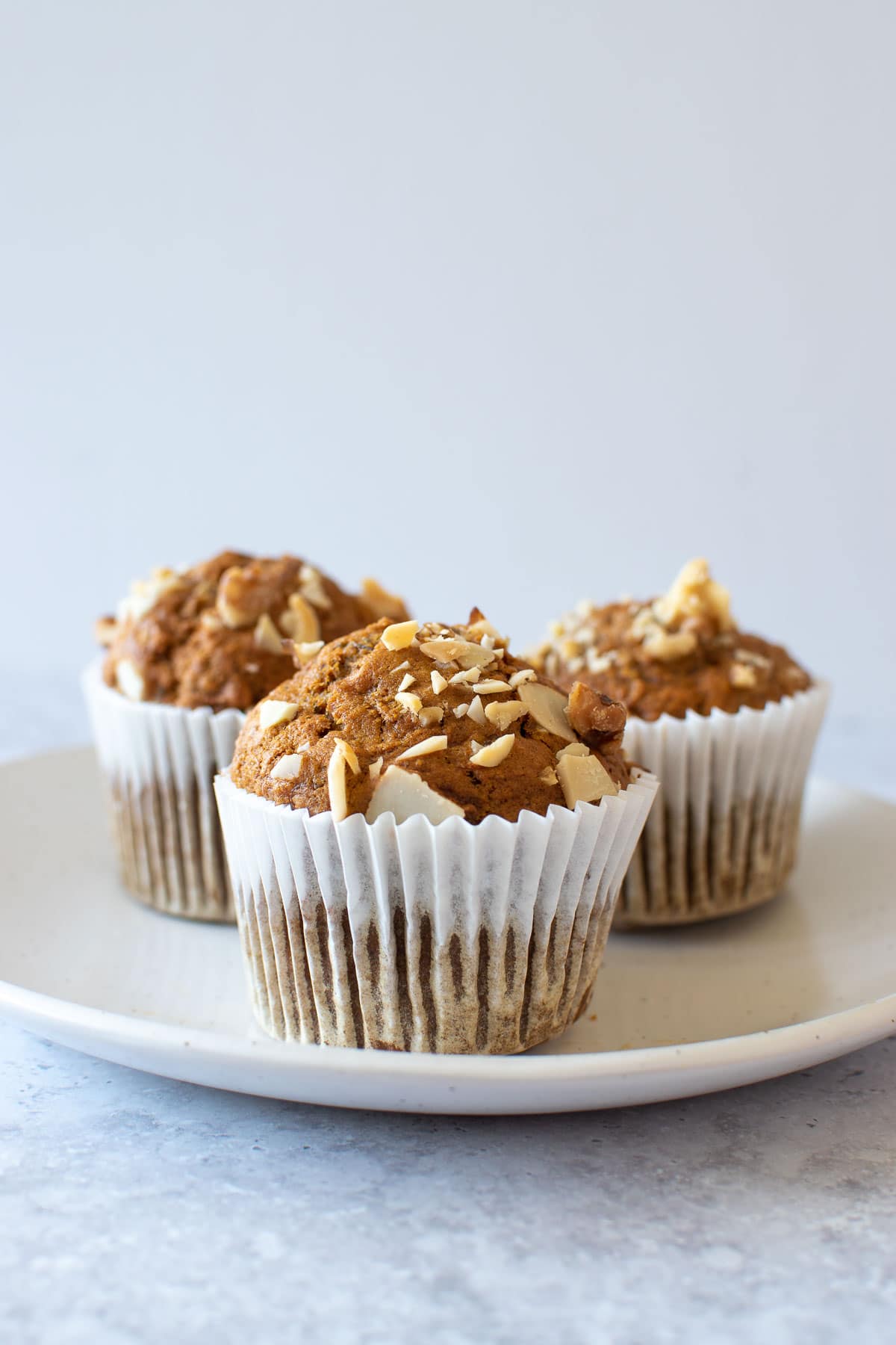 Banana bread carrot muffins.