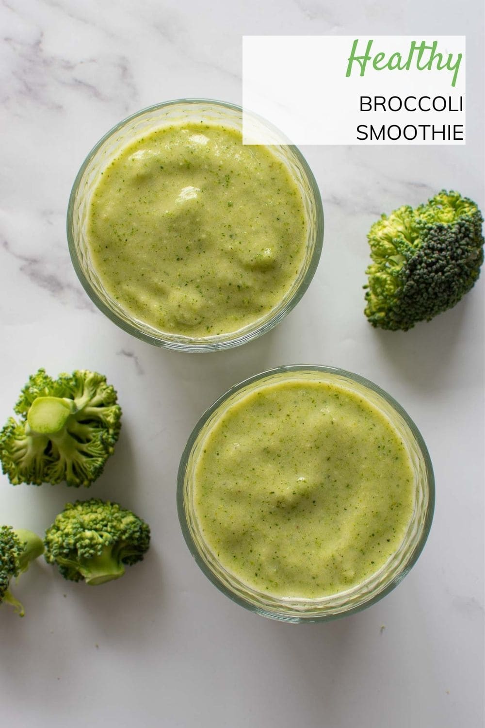 Broccoli Smoothie (Fruity & Delicious!) Hint of Healthy