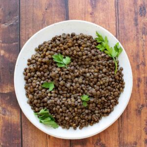 Instant Pot lentils.