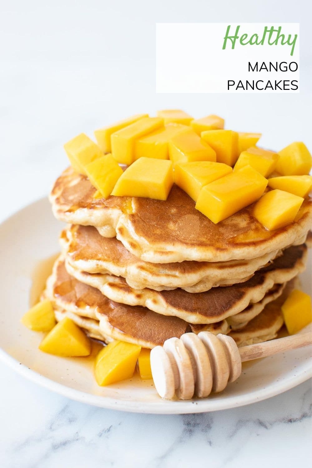 Mango Pancakes (Easy + Delicious) Hint of Healthy