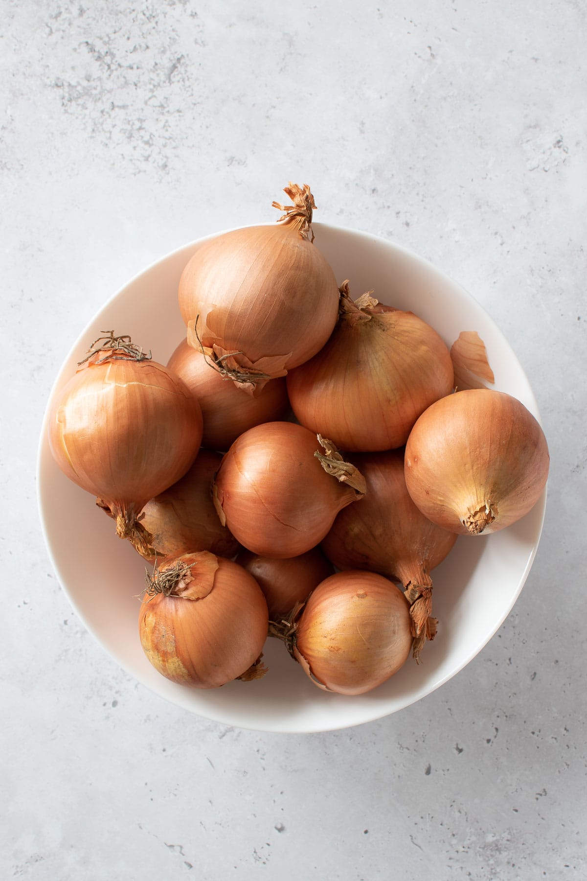 Onions in a bowl.