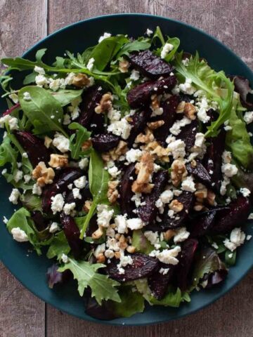 Beetroot and Feta Salad.