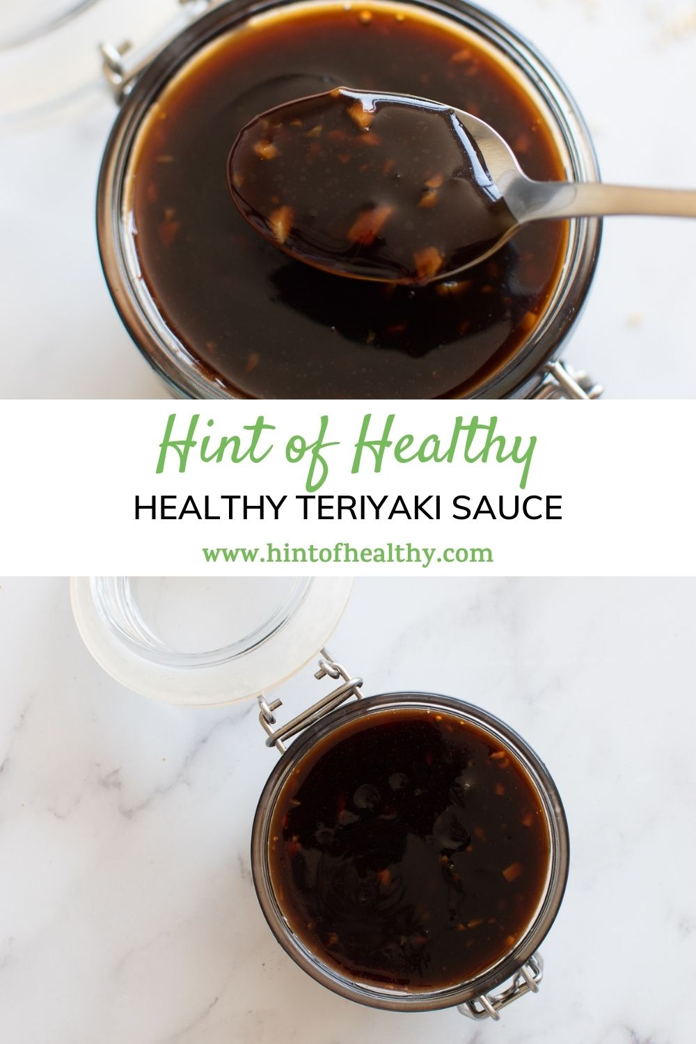 Healthy Teriyaki Sauce (5 Minute Recipe!) Hint of Healthy