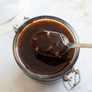 Healthy teriyaki sauce.