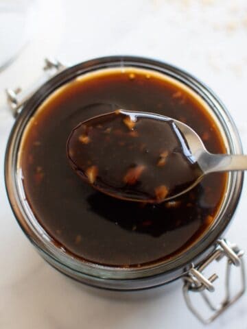 Healthy teriyaki sauce.